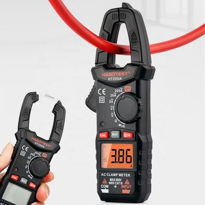 Auto Range 200A Digital Multimeter With Clamp Meter