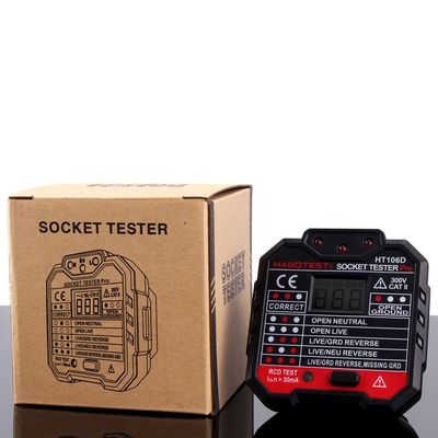 48V Multimeter Accessories , RoHS Check Plug Socket Tester