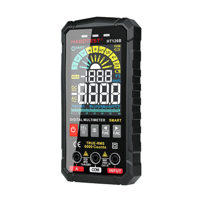 Auto Ranging Handheld Dmm Digital Multimeter Tester With Color Screen