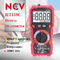 Digital Voltmeter Ammeter Ohmmeter Multimeter Digital Volt AC DC Tester Meter with Capacitance Frequency Temperature Tes