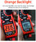 Manual 60A Digital Clamp Meters , 6000 Counts Clamp Voltage Meter